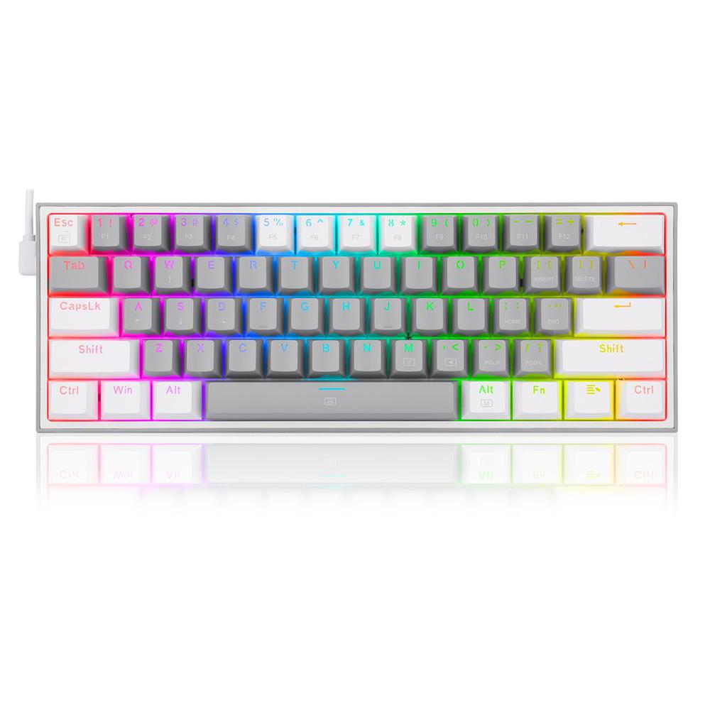 redragon fizz rgb wired mechanical gaming keyboard