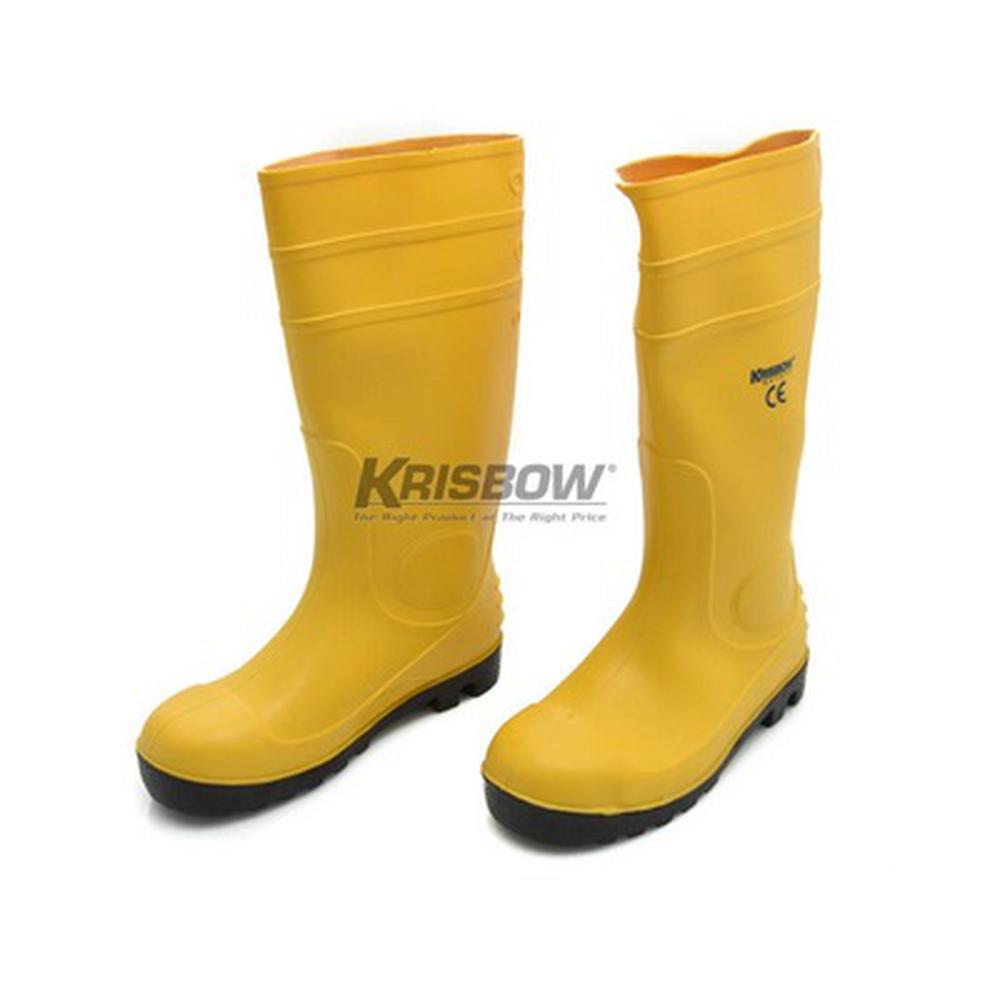 safety boots yellow