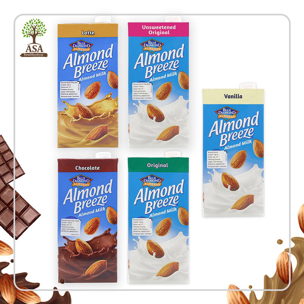 blue diamond almond breeze chocolate