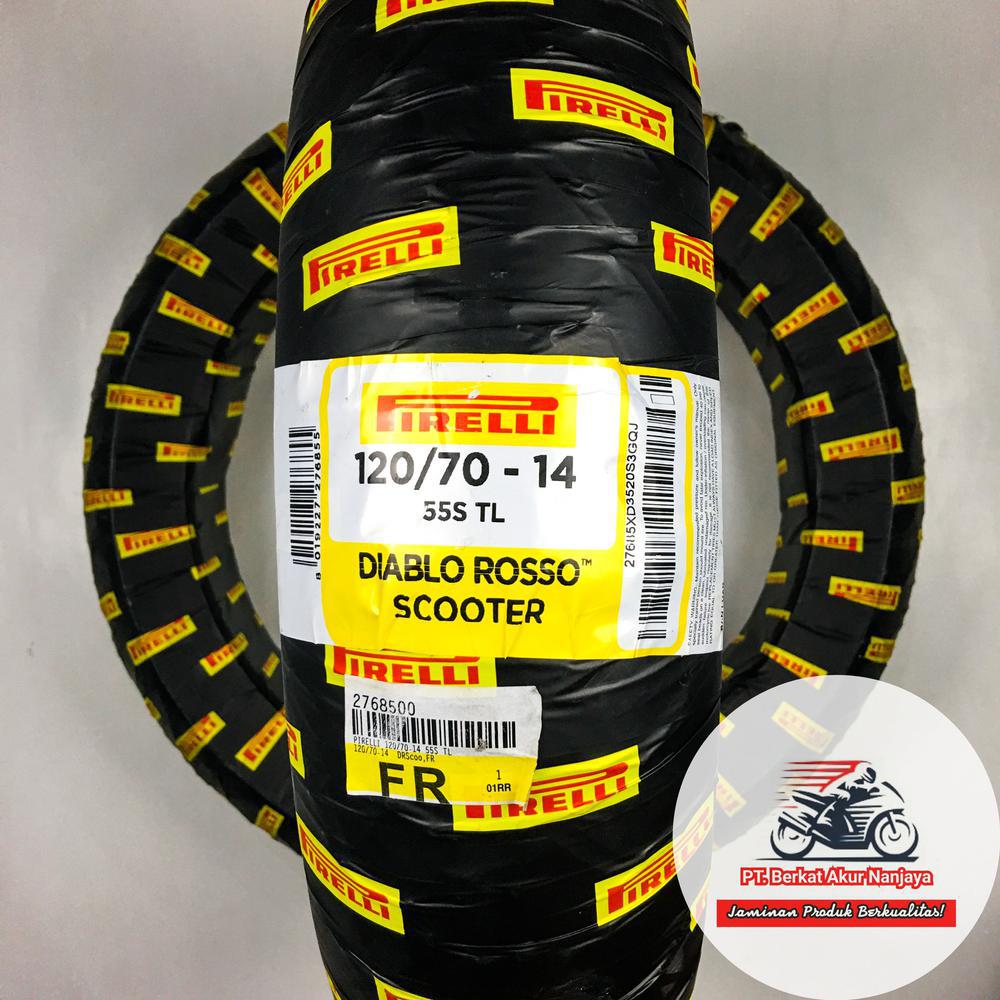 Harga Pirelli Diablo Rosso Scooter 120 70 Ring 14 F Ban Motor PCX