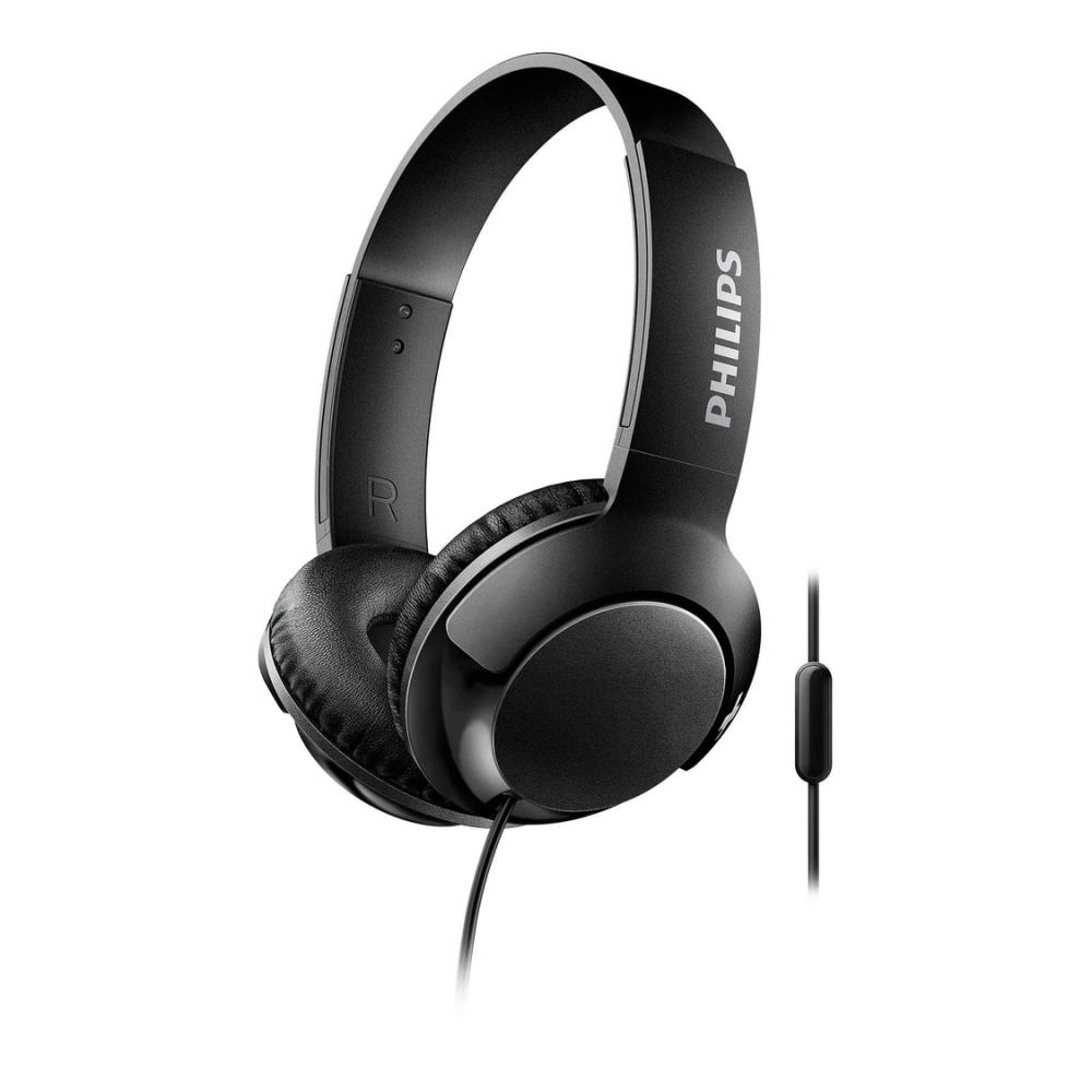 Harga PHILIPS BASS Headphone With Mic SHL 3075 BK Black Terbaru