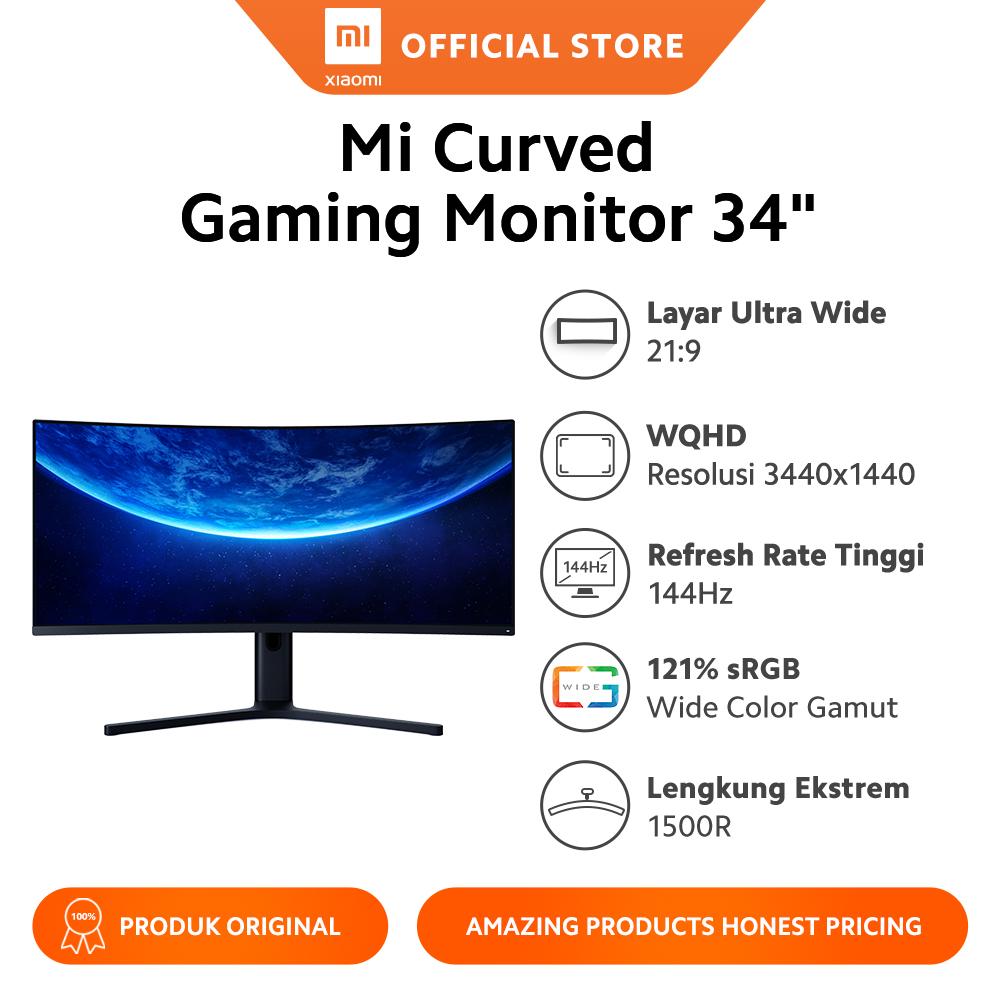 Daftar Harga Xiaomi Mi Curved Gaming Monitor 34 Inch Bhinneka