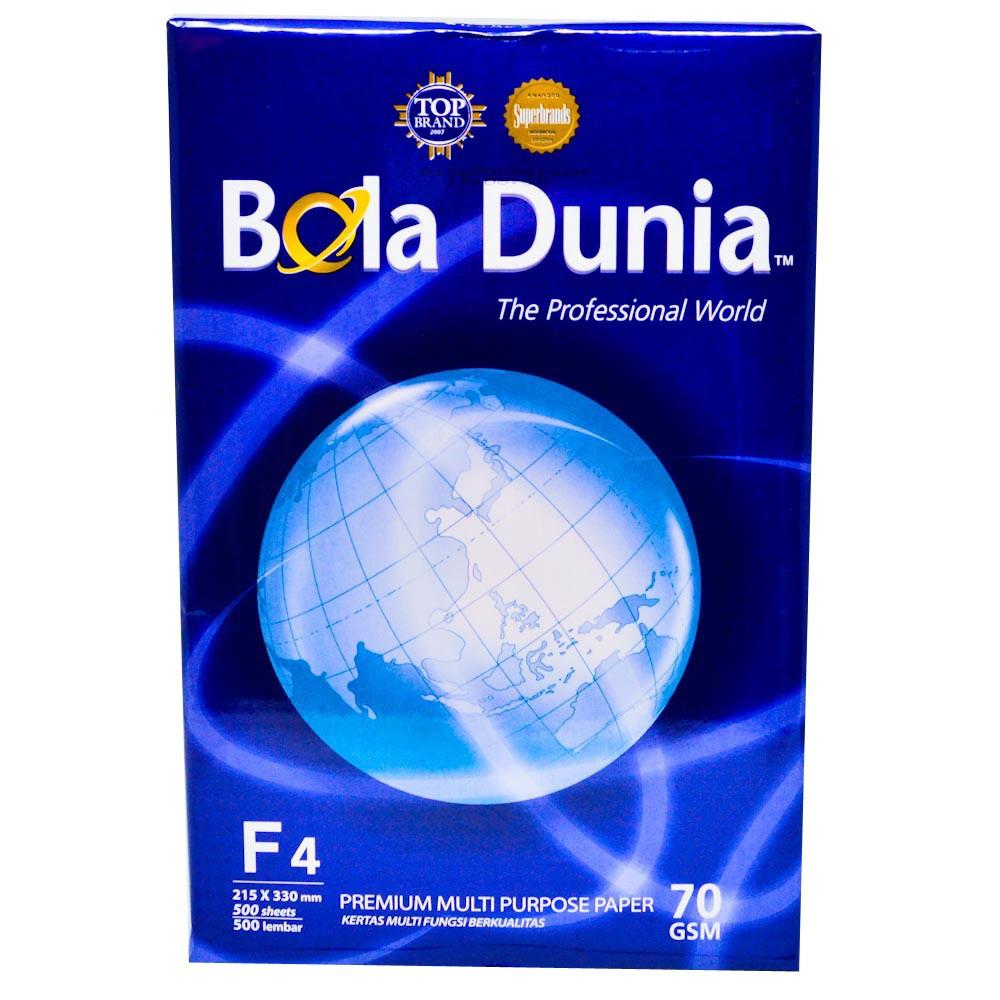 Daftar Harga BOLA DUNIA Paper F4 70 Gr Bhinneka