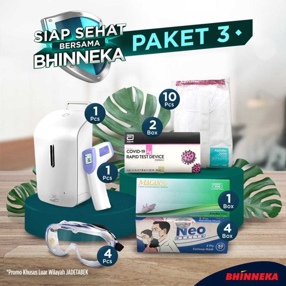 √ Harga Paket Siap Sehat Bersama Bhinneka 3 Terbaru | Bhinneka