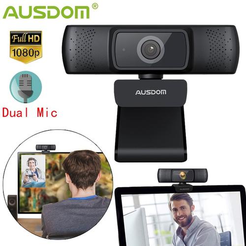 Daftar Harga Ausdom Af640 Webcam 1080P Auto Focus With Noise Cancelling Microphone | Bhinneka