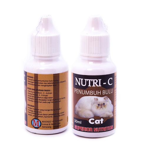 Nutri C Vitamin Penumbuh Bulu Kucing 30ml