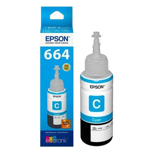 Tinta refil Epson 664 biru (cyan)