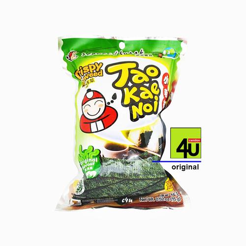 Tao Kae Noi Crispy Seaweed - 15 gr Rumput Laut Original