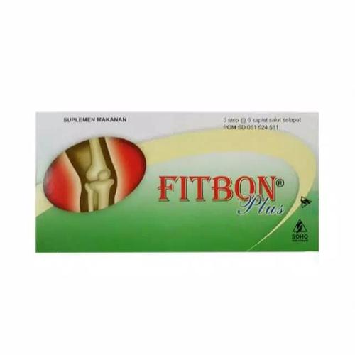 Original Fitbon Plus 1 Box Isi 30 Kapsul