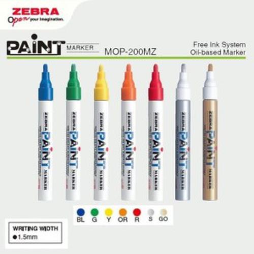 Spidol zebra paint marker medium point