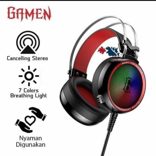 Headset Gaming 7.1 Surround Gamen GH1200 Resmi