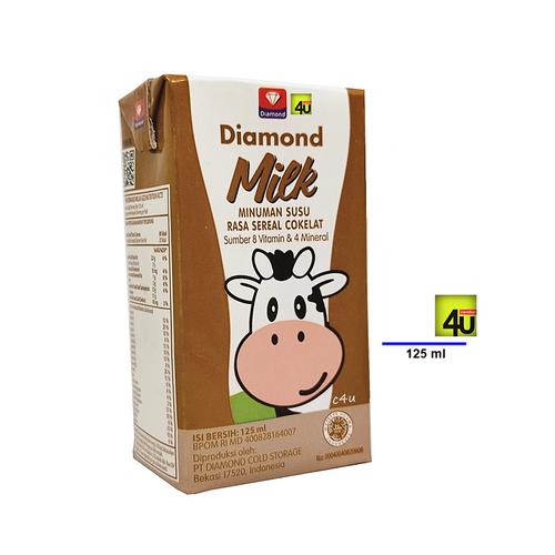 DIAMOND Milk - Susu UHT RTD - 125ml Sereal Cokelat