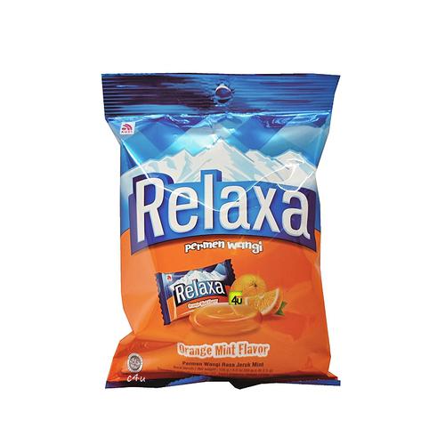 Relaxa - Permen Wangi Penyegar Mulut 125 gr - ZAK 50 Butir Orange