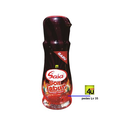 Sasa - BON TABUR Abon Cabe - Botol Pedas Lv35