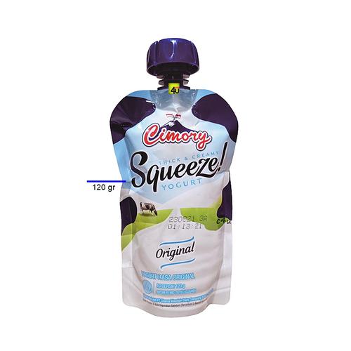 Cimory SQUEEZE - Thick and Creamy Yoghurt - 120 gr RTD Original