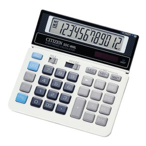 Calculator Kalkulator Citizen SDC 868 L 12 Digit Ori Original