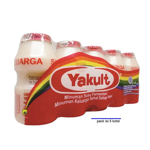 Yakult - Minuman Susu Fermentasi - PACK isi 5 pcs