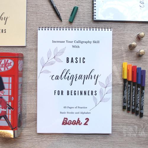 FREE BRUSH Buku Calligraphy untuk pemula