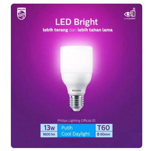 Lampu Philips LED Bright 13watt Putih