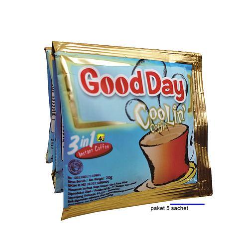 Good Day - Kopi Untuk Hidup Penuh Rasa - Paket 5 sachet COOLIN 5s