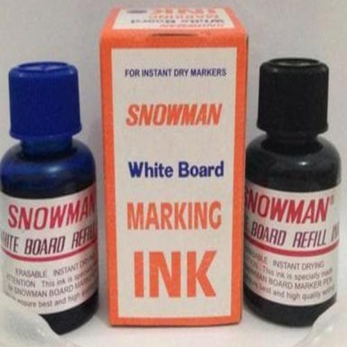 Tinta whiteboard Snowman Hitam