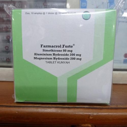 Original Farmacrol Forte 100 Tablet Kunyah