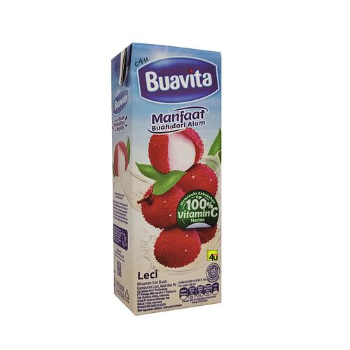 BUAVITA - Minuman Sari Buah RTD - 250ml Lychee