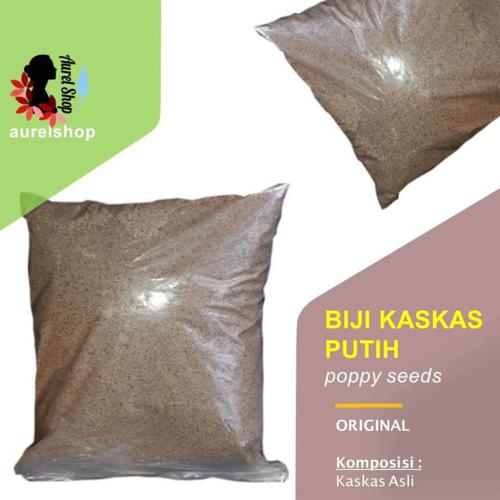 Biji Kaskas / Poppy Seed 250 gram