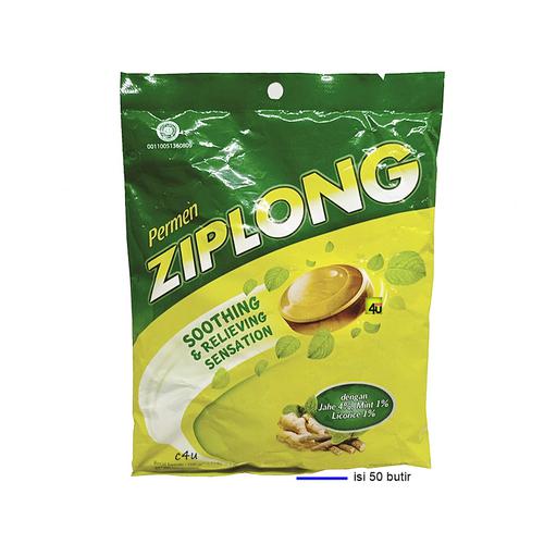 Ziplong - Permen Herbal Mint - ZAK isi 50 butir
