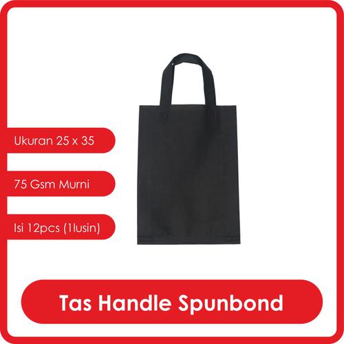 GOODIE BAG SPUNBOND HANDLE 25X35 / Tas Belanja Murah / Kantong Belanja / Tas Souvenir
