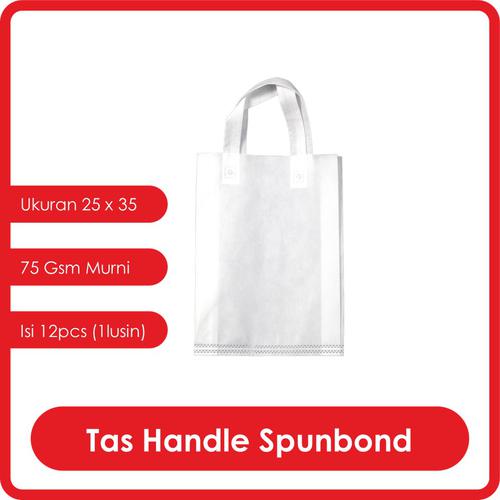 GOODIE BAG SPUNBOND HANDLE 25X35 / Tas Belanja Murah / Kantong Belanja / Tas Souvenir