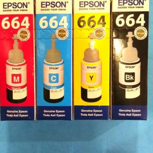 Tinta asli Epson 664 - Biru