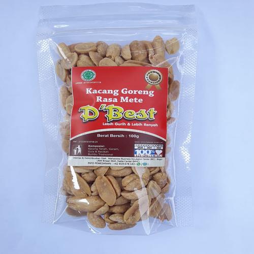 Kacang Goreng Rasa Mete D-Best 100 Gram