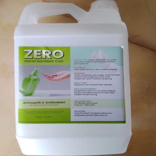 Zero Hand sanitizer cair isi  5 liter