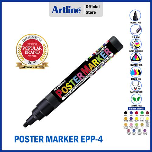 ARTLINE Spidol Poster Marker EPP-4 FLOURO PINK