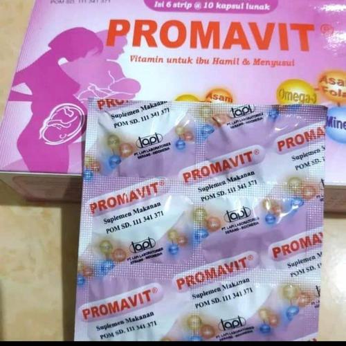 Original per strip Promavit 10 vitamin ibu hamil & menyusui