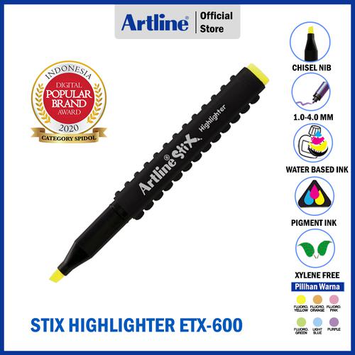 ARTLINE Spidol Highlighter Stix Marker ETX-600 LIGHT BLUE