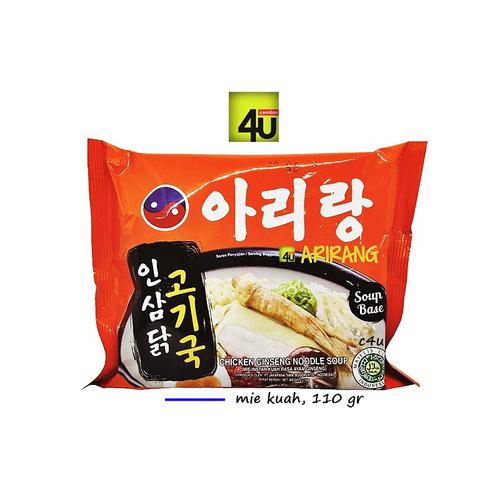 Arirang - Korean Style Instant Noodles Chicken Ginseng