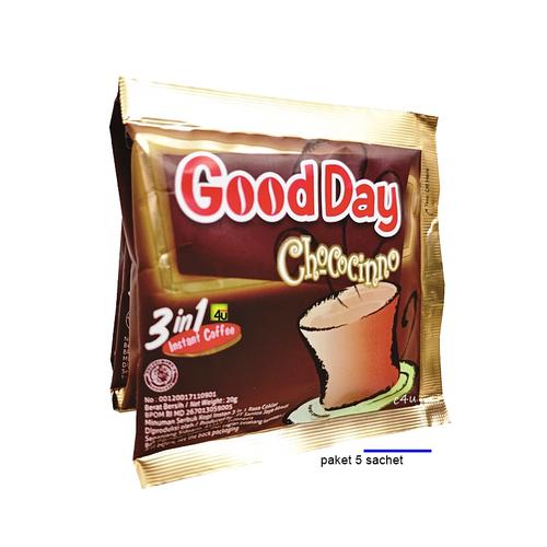 Good Day - Kopi Untuk Hidup Penuh Rasa - Paket 5 sachet CHOCOCINNO 5s