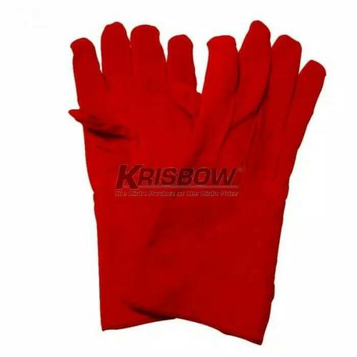 Krisbow KW1000246 Glove Welding 14 Leather Red