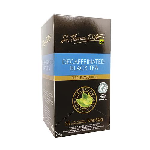 Sir Thomas LIPTON - Premium Export Quality Tea - CELUP isi 25s DECAFFEINATED