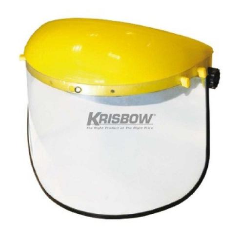 Krisbow KW1000315 Face Shield and Head Gear with Clear Visor