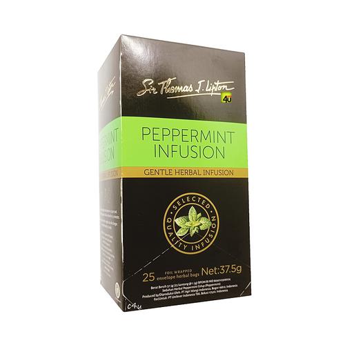 Sir Thomas LIPTON - Premium Export Quality Tea - CELUP isi 25s PEPPERMINT