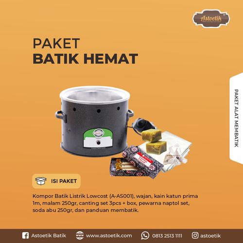 Paket Kompor Batik Low Cost