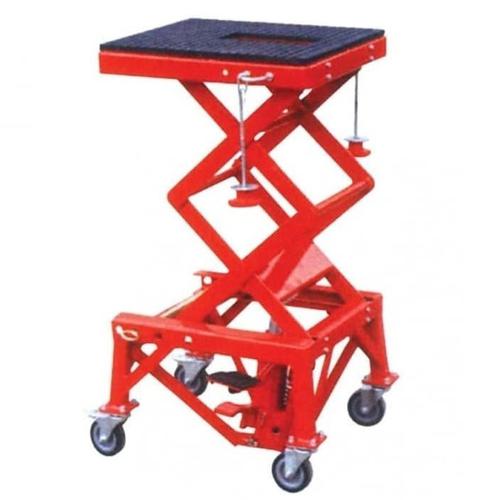 Krisbow KW1900953 Hydraulic Motorcycle Lift Table 135kg Stand Type