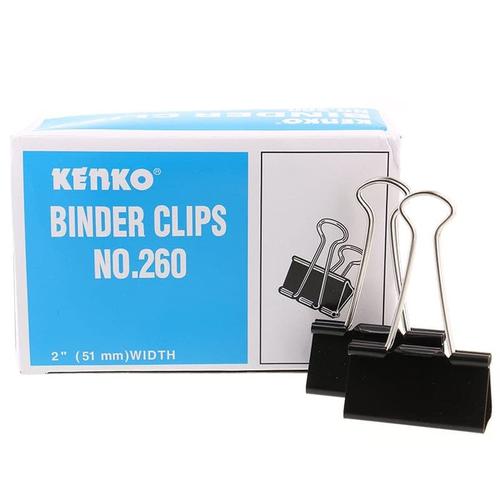 Binder Clip 260 brand Kenko box kecil 