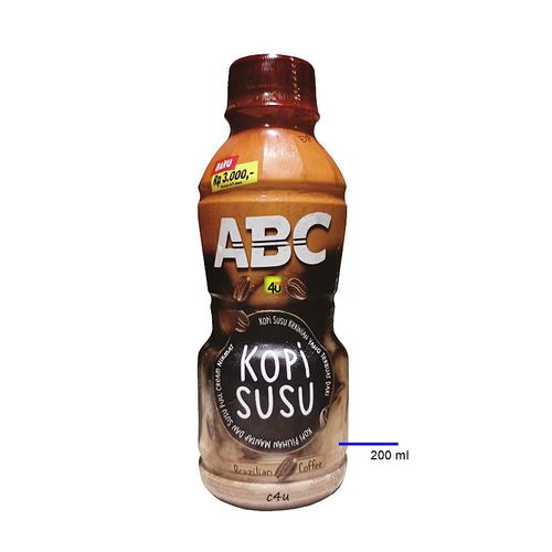 ABC - Coffee Drink - 200ml Botol RTD KOPI SUSU
