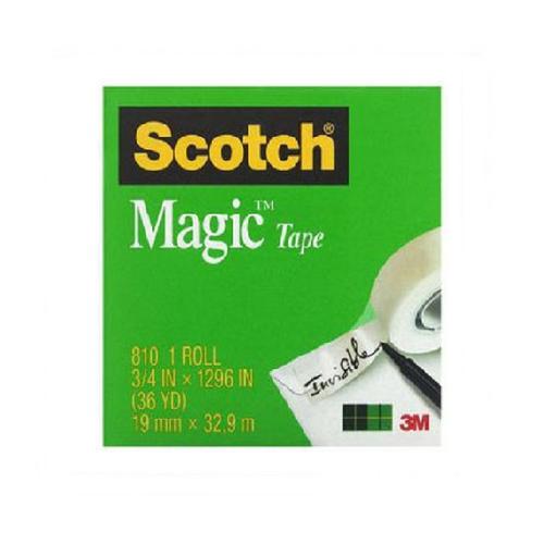 3M Scotching Magic Tape 810 Isolasi 3/4inch x 36Y