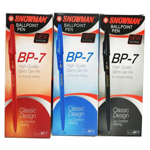 Snowman Ballpoint Pen Semi Gel Ink BP-7