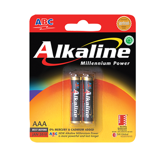 Baterai AAA ABC Alkaline